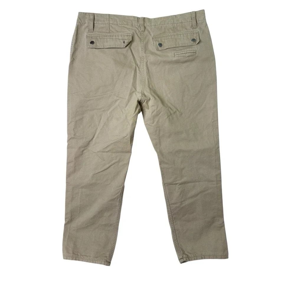 Gramicci Mens Pant Chino Hiking Outdoor Beige Mens Pants 38x27 (tag 36 x 32)